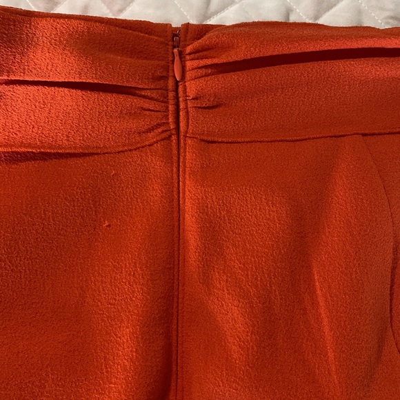 Ann Taylor, Orange skirt - Picture 3 of 6